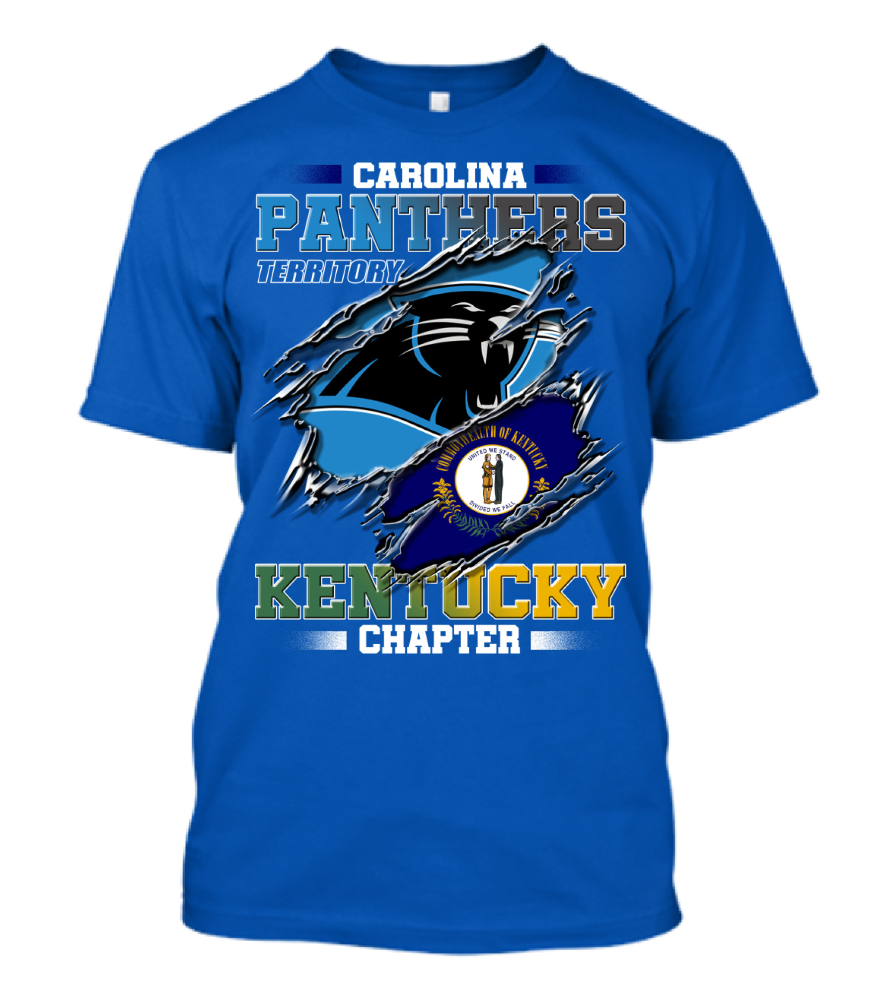 Carolina Panthers Territory Kentucky Chapter T-Shirt