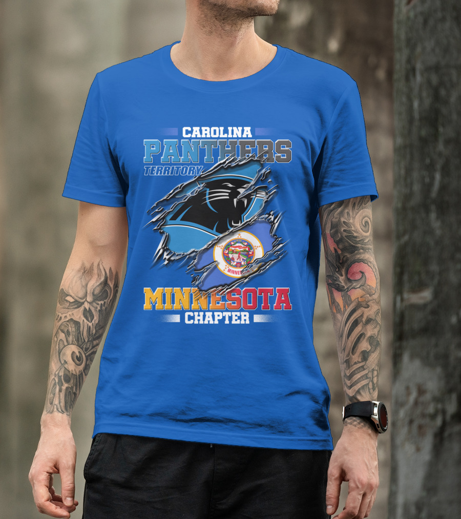 Carolina Panthers Territory Minnesota Chapter T-Shirt