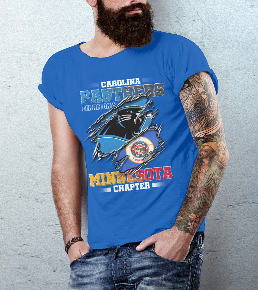 Carolina Panthers Territory Minnesota Chapter T-Shirt