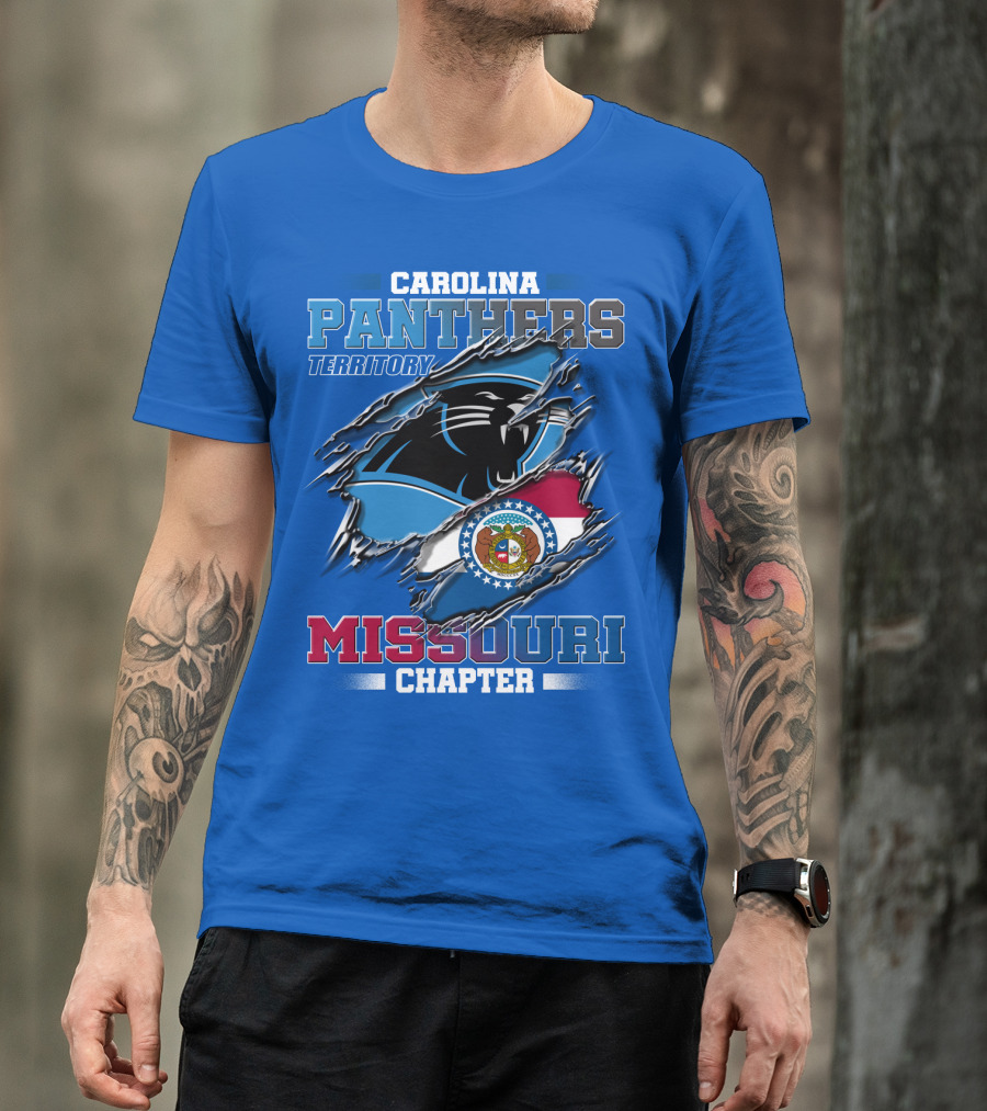 Carolina Panthers Territory Missouri Chapter T-Shirt