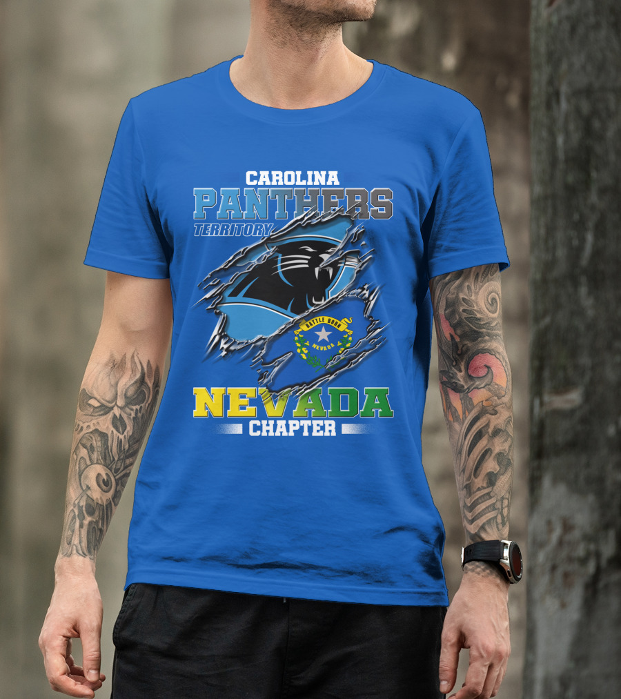 Carolina Panthers Territory Nevada Chapter T-Shirt