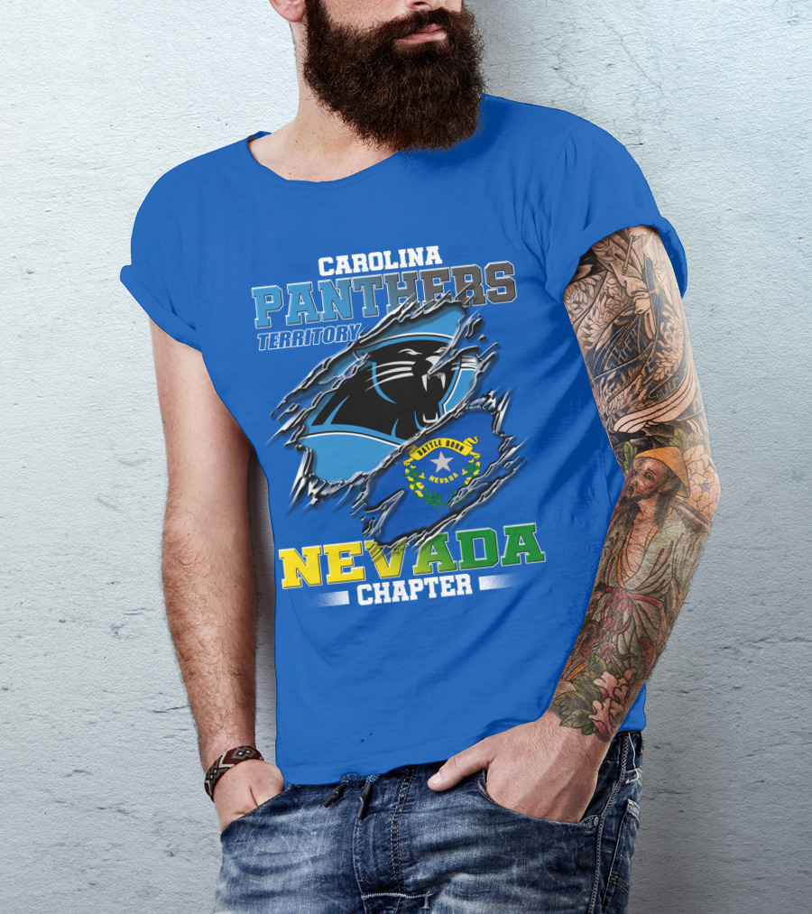 Carolina Panthers Territory Nevada Chapter T-Shirt
