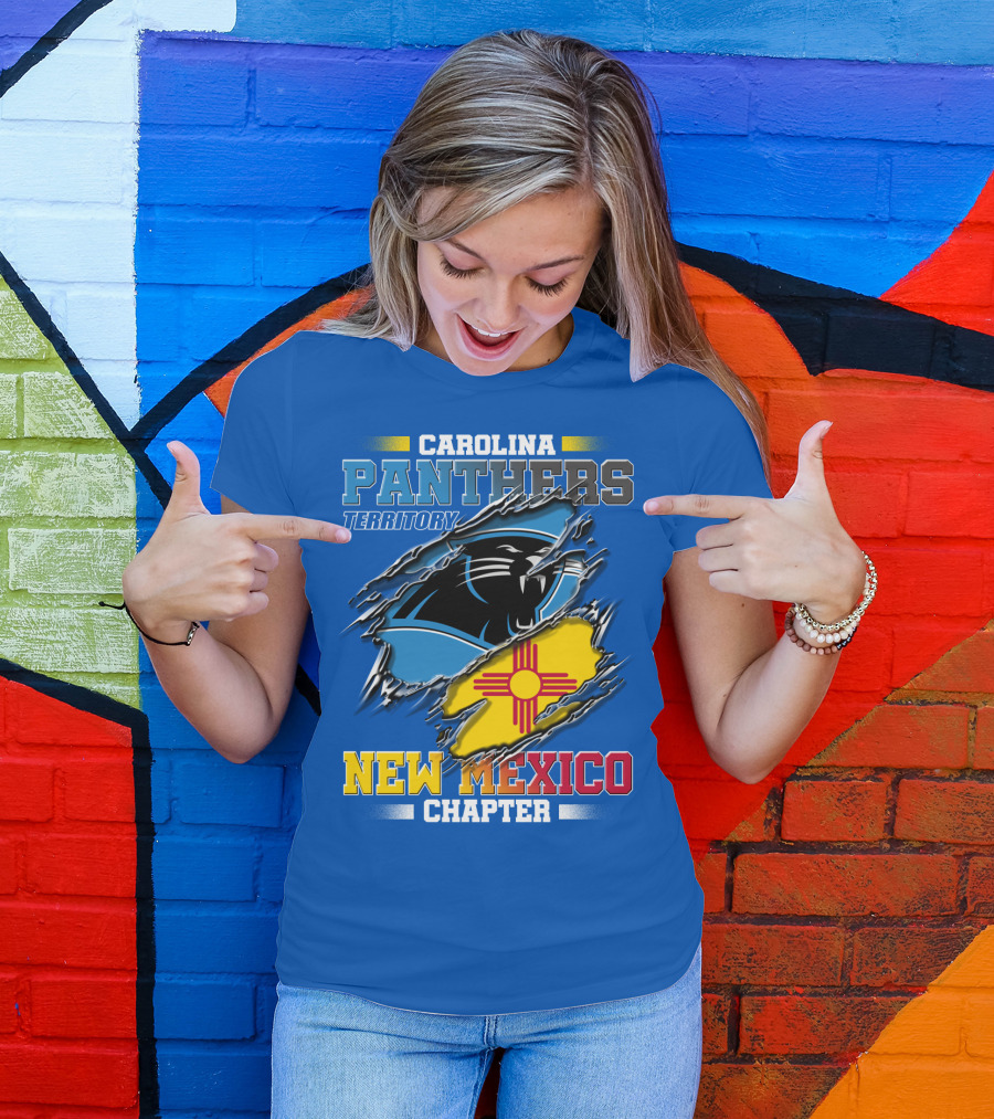 Carolina Panthers Territory New Mexico Chapter T-Shirt