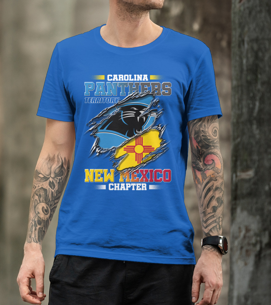 Carolina Panthers Territory New Mexico Chapter T-Shirt