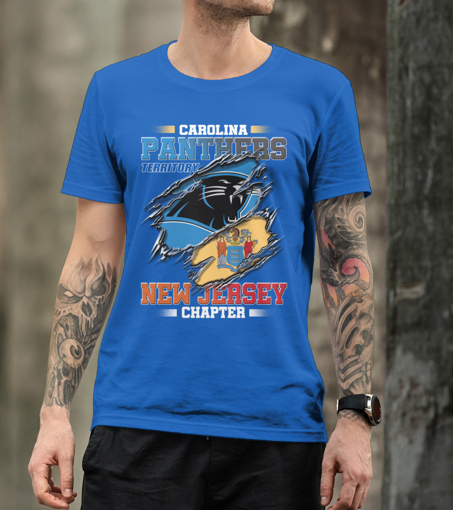 Carolina Panthers Territory New Jersey Chapter T-Shirt