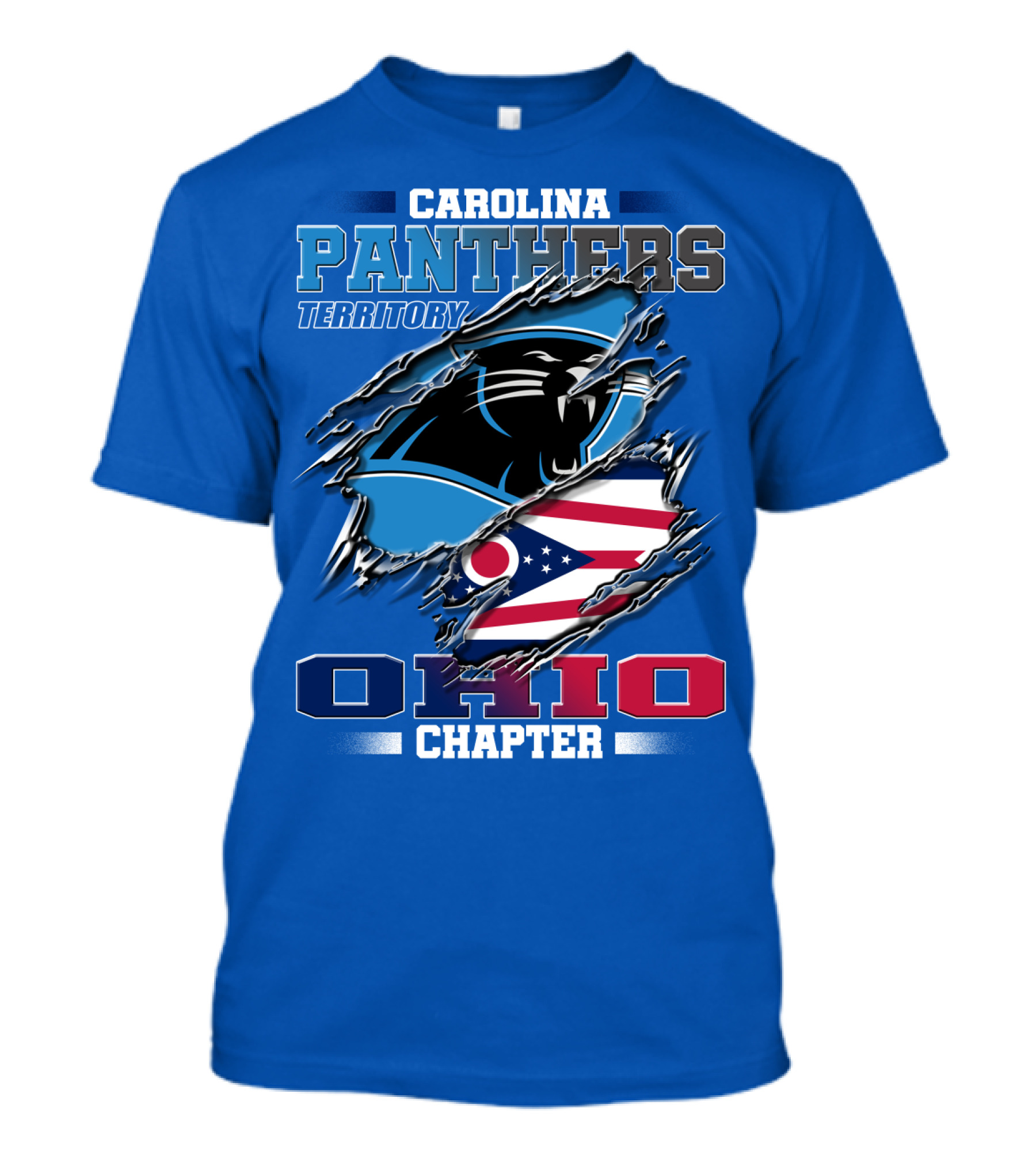 Carolina Panthers Territory Ohio Chapter T-Shirt