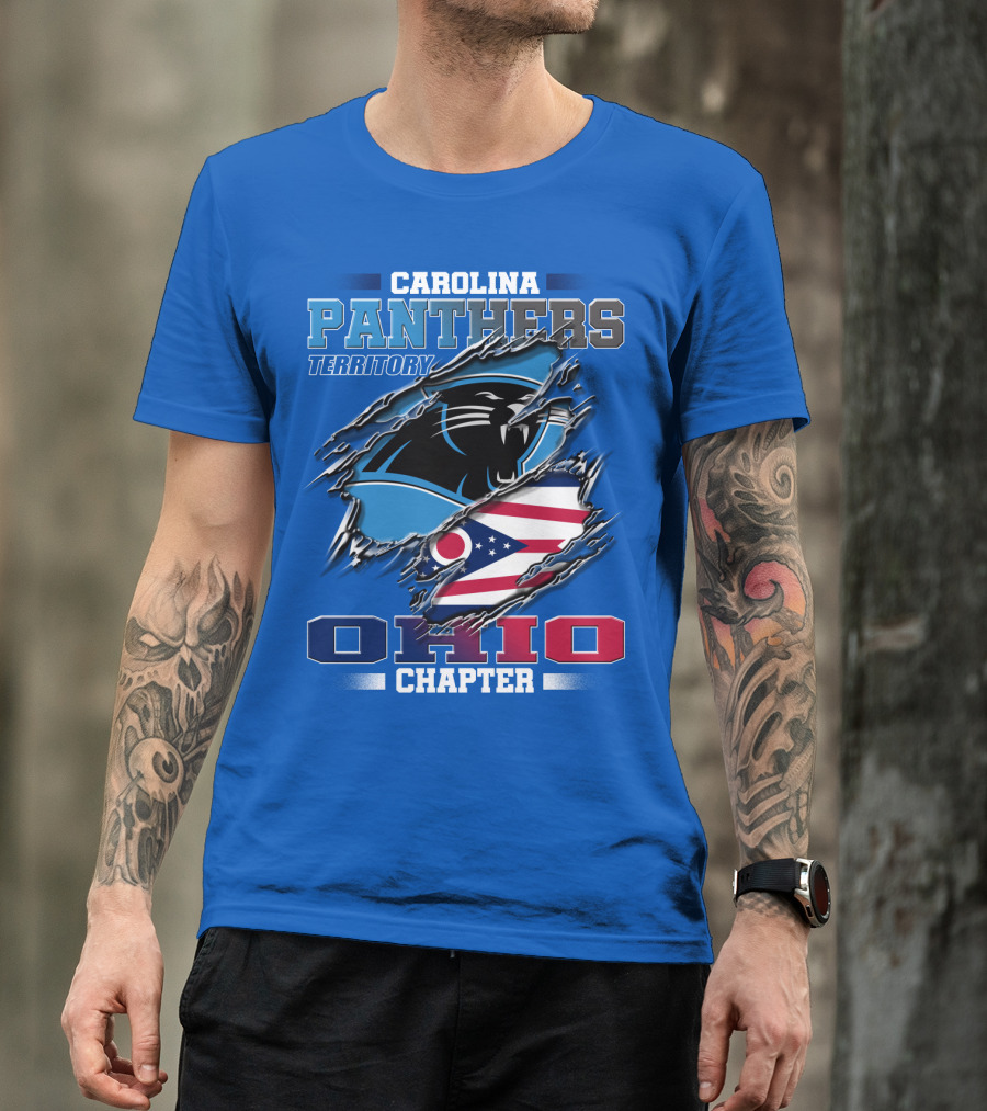 Carolina Panthers Territory Ohio Chapter T-Shirt