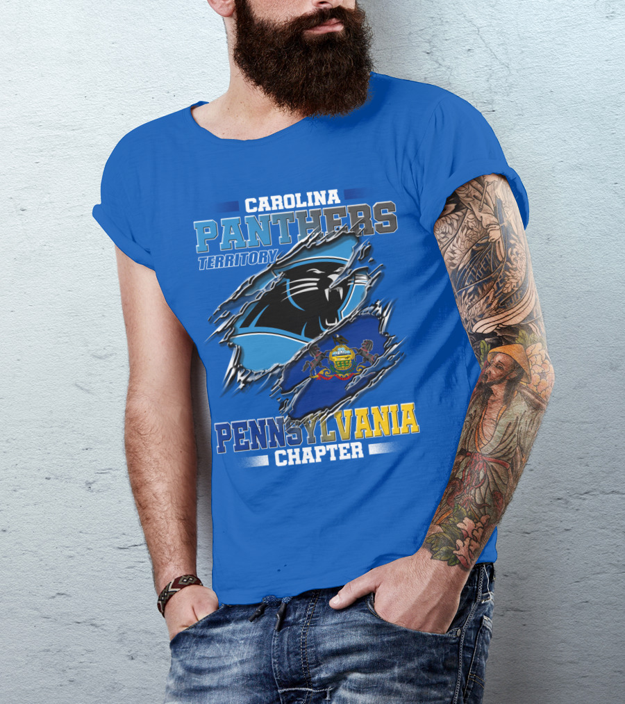 Carolina Panthers Territory Pennsylvania Chapter T-Shirt