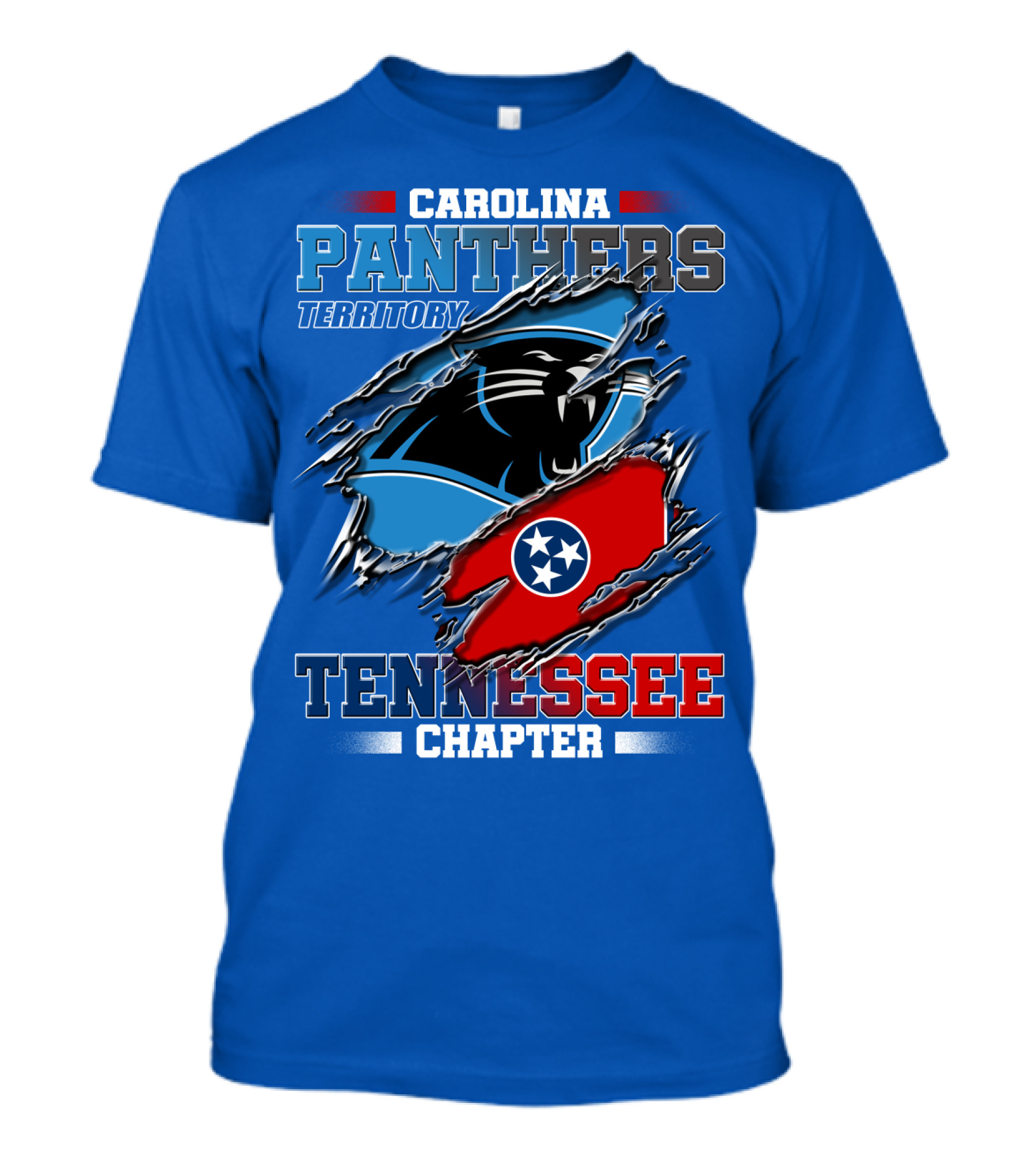Carolina Panthers Territory Tennessee Chapter T-Shirt