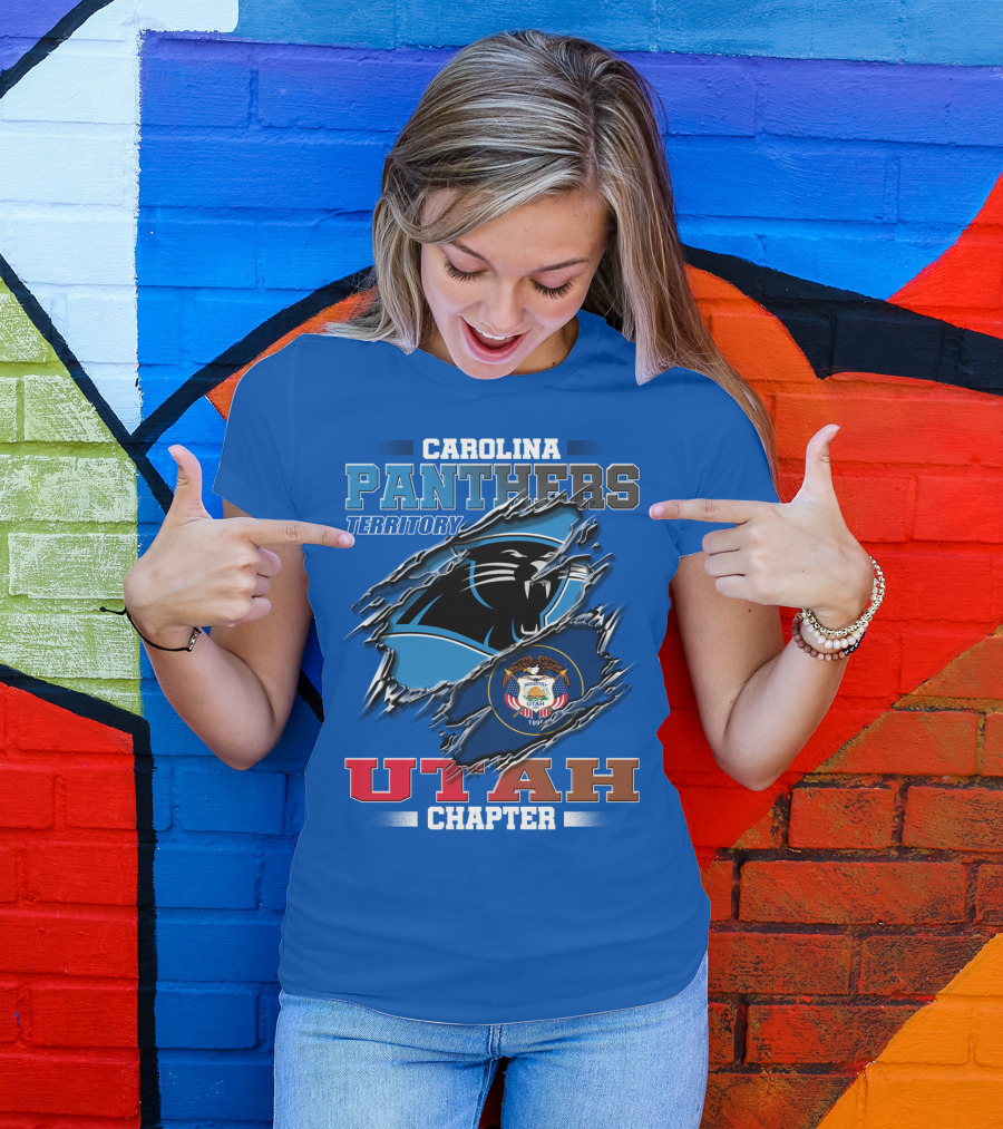 Carolina Panthers Territory Utah Chapter T-Shirt
