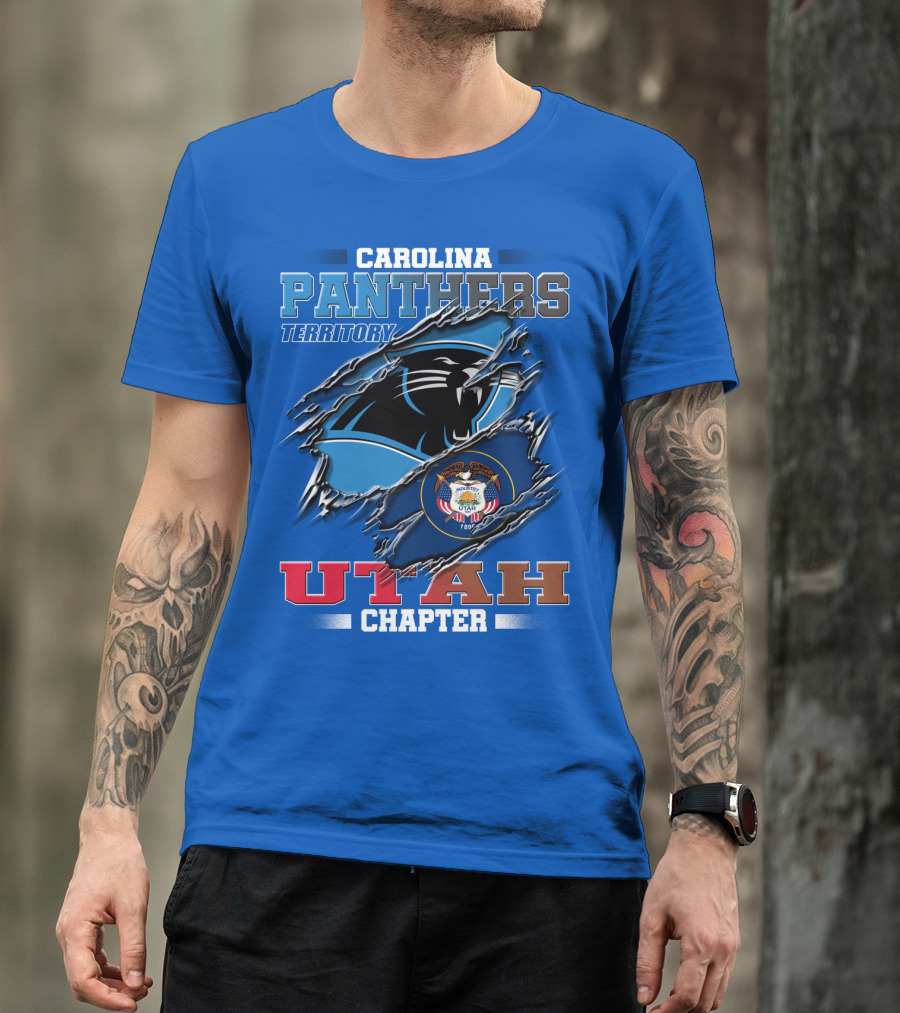 Carolina Panthers Territory Utah Chapter T-Shirt