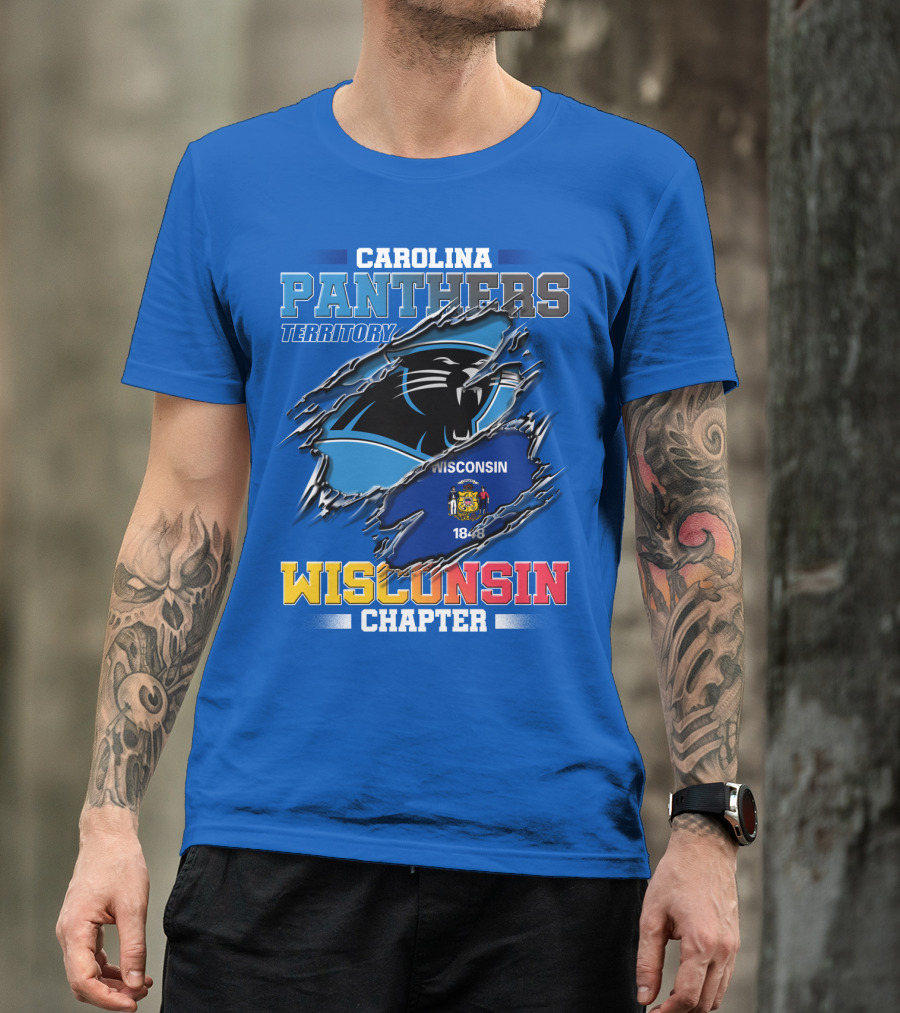 Carolina Panthers Territory Wisconsin Chapter T-Shirt