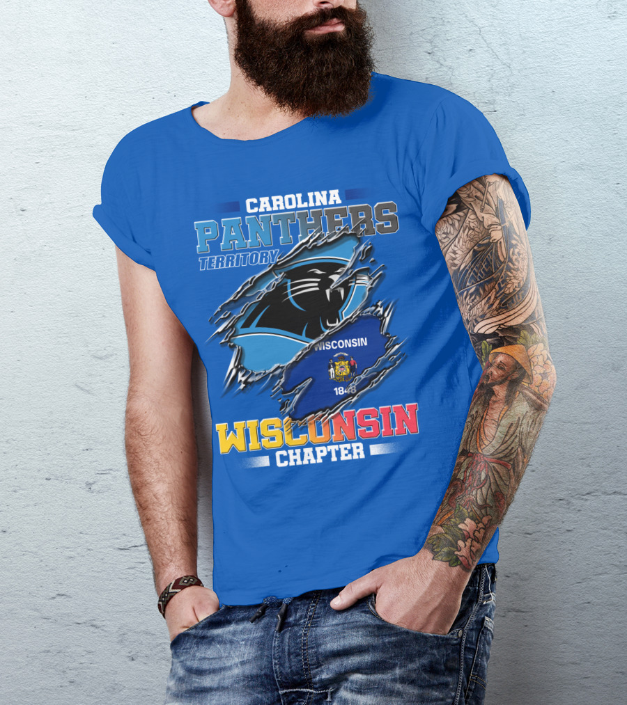 Carolina Panthers Territory Wisconsin Chapter T-Shirt