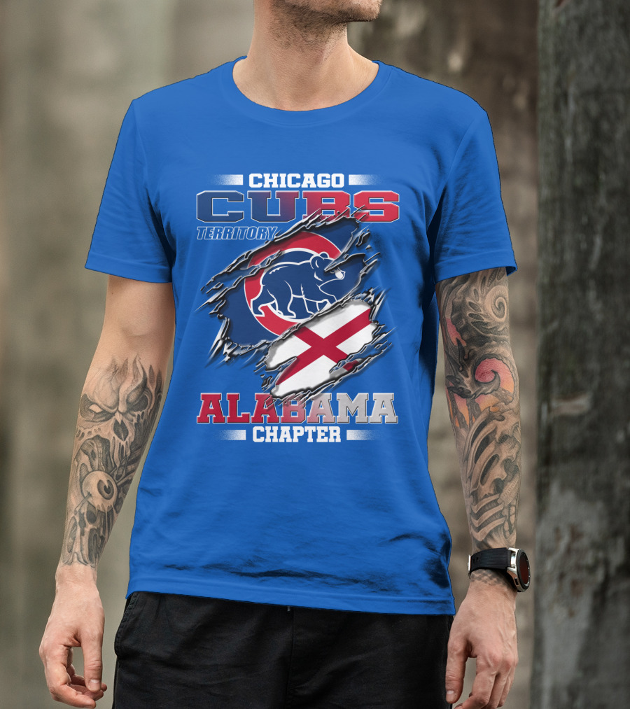 Chicago Cubs Territory Alabama Chapter T-Shirt