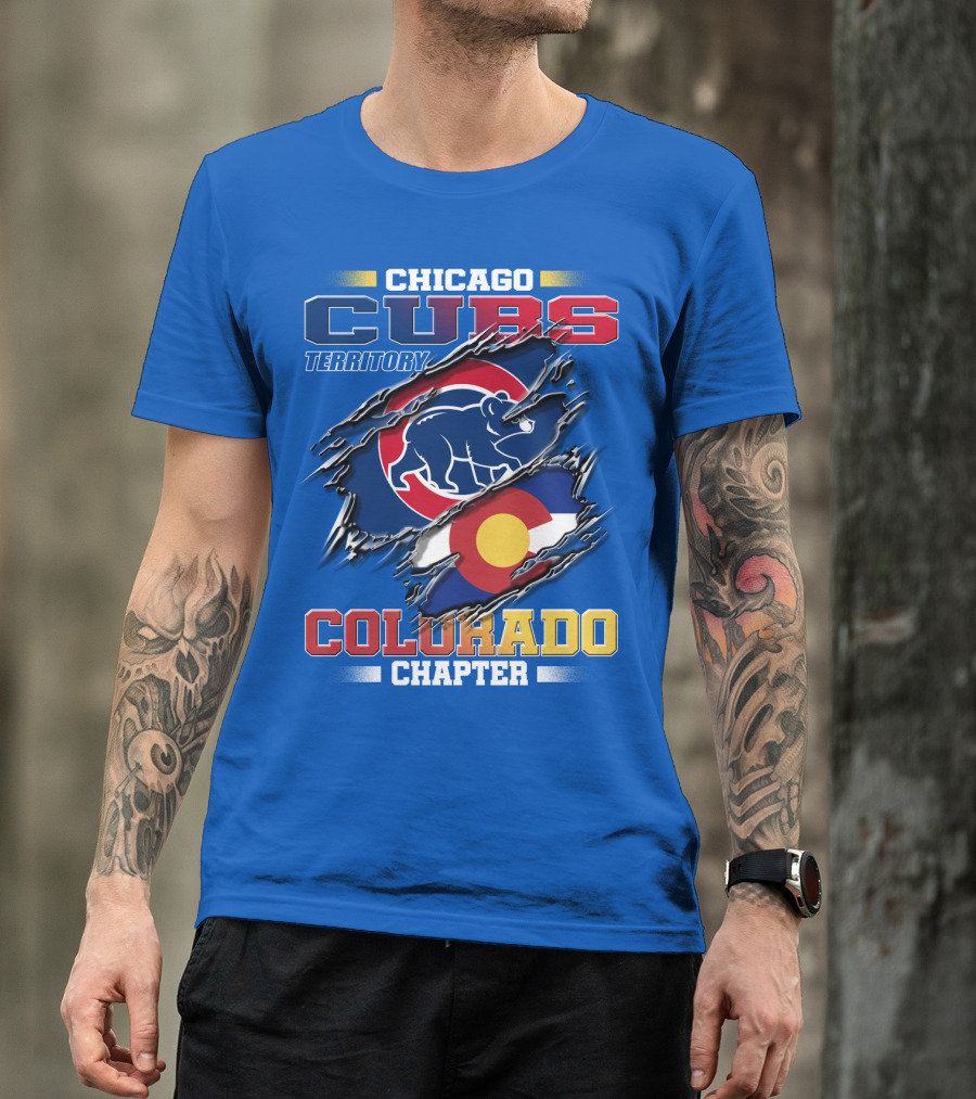 Chicago Cubs Territory Colorado Chapter T-Shirt
