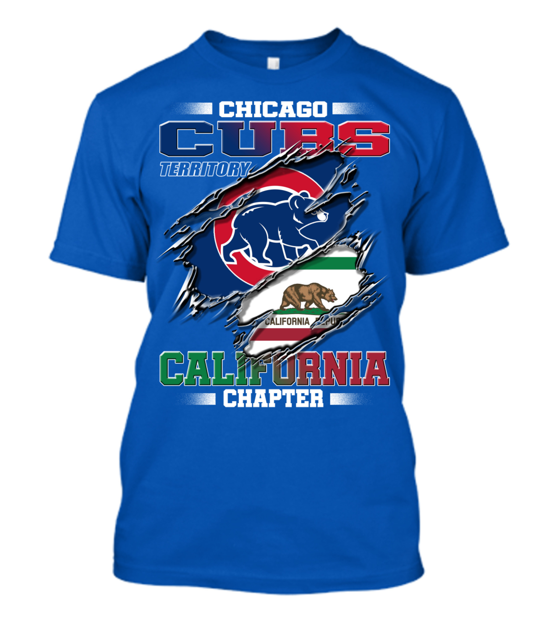 Chicago Cubs Territory California Chapter T-Shirt