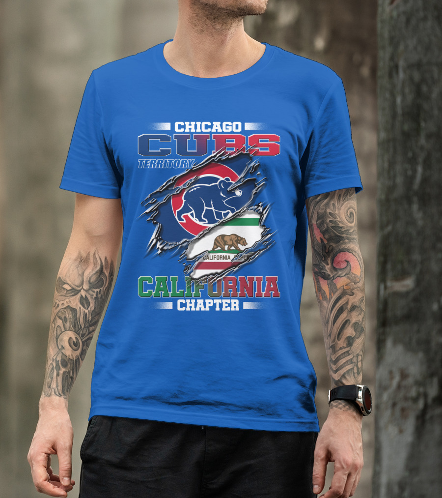 Chicago Cubs Territory California Chapter T-Shirt