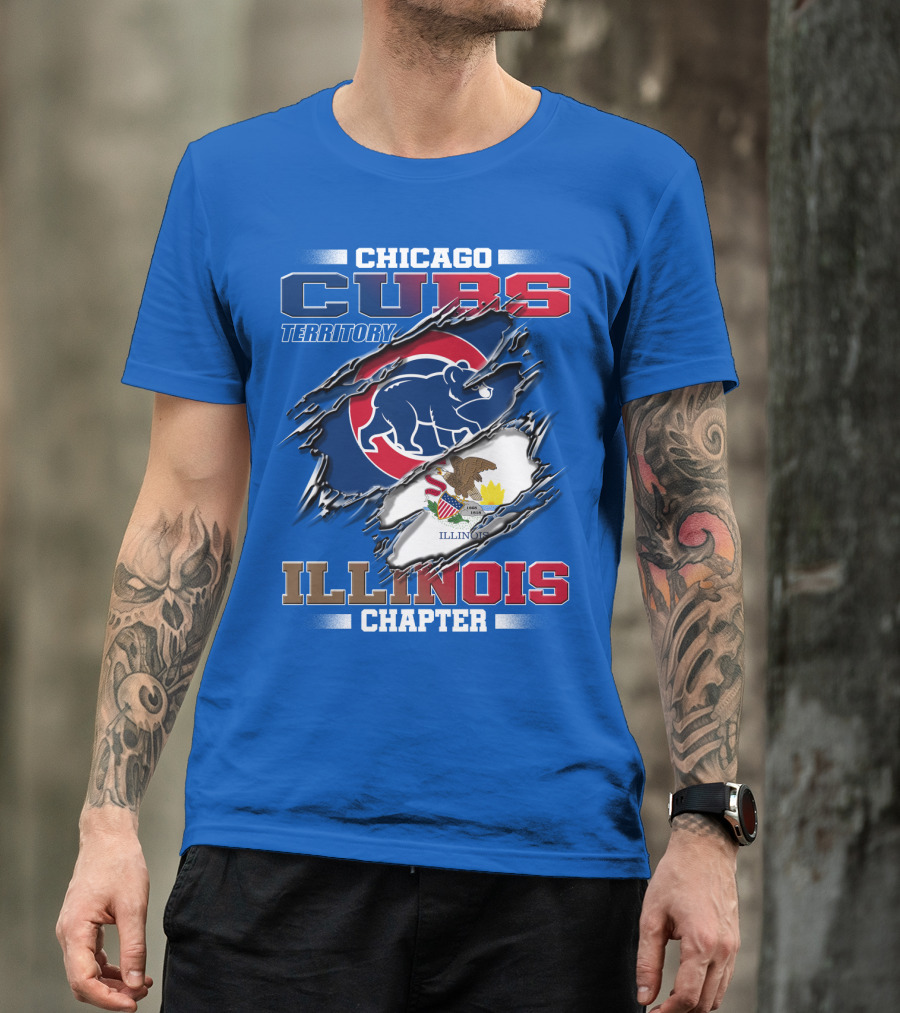 Chicago Cubs Territory Illinois Chapter T-Shirt