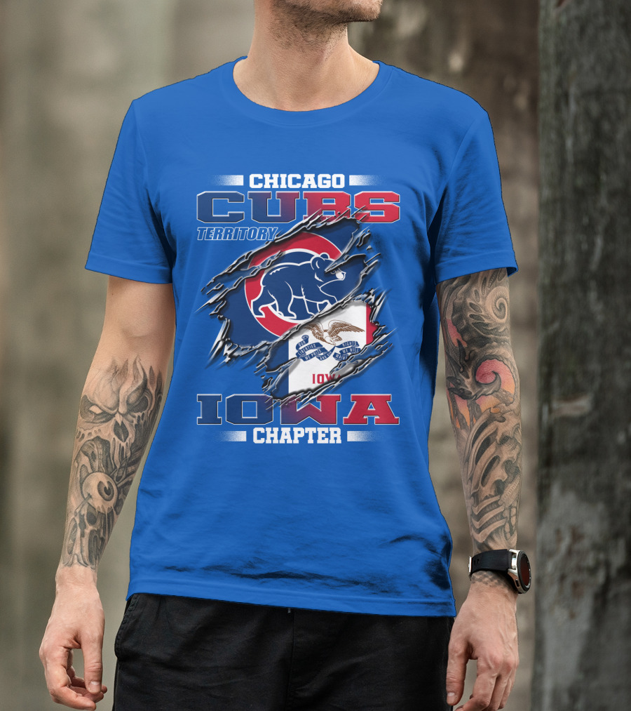 Chicago Cubs Territory Iowa Chapter T-Shirt