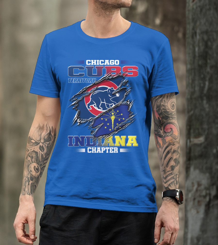 Chicago Cubs Territory Indiana Chapter T-Shirt