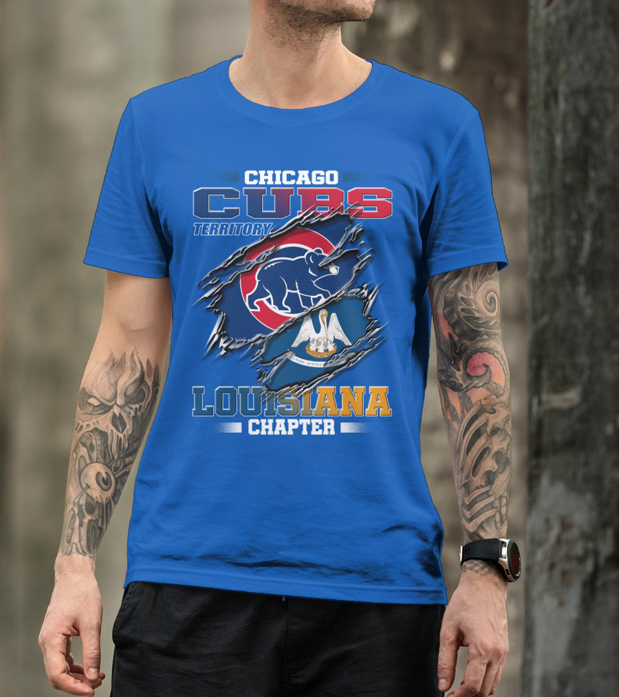 Chicago Cubs Territory Louisiana Chapter T-Shirt