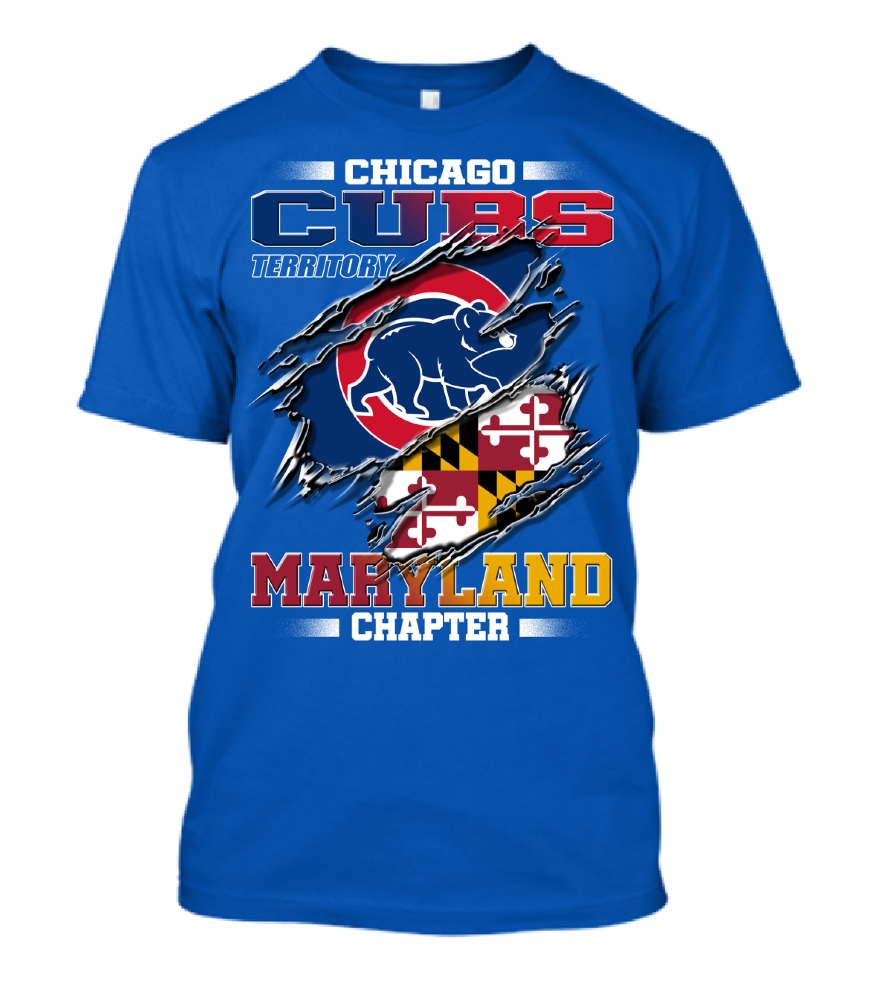 Chicago Cubs Territory Maryland Chapter T-Shirt