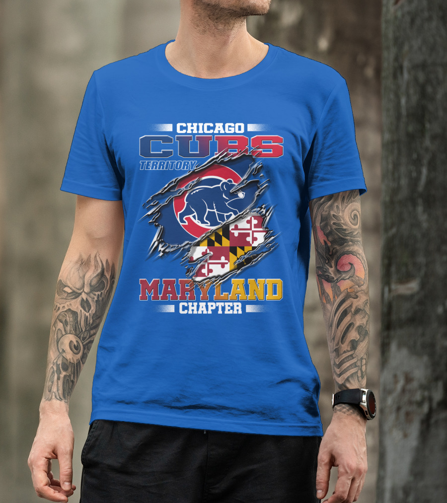Chicago Cubs Territory Maryland Chapter T-Shirt
