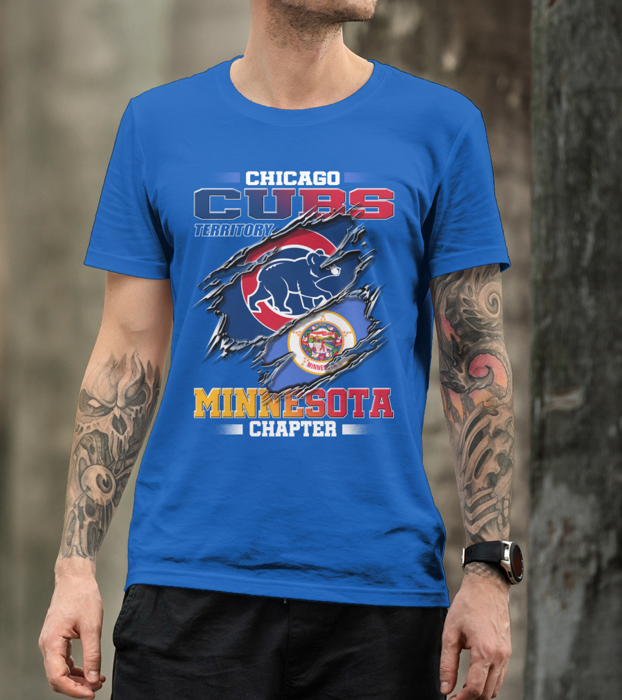 Chicago Cubs Territory Minnesota Chapter T-Shirt