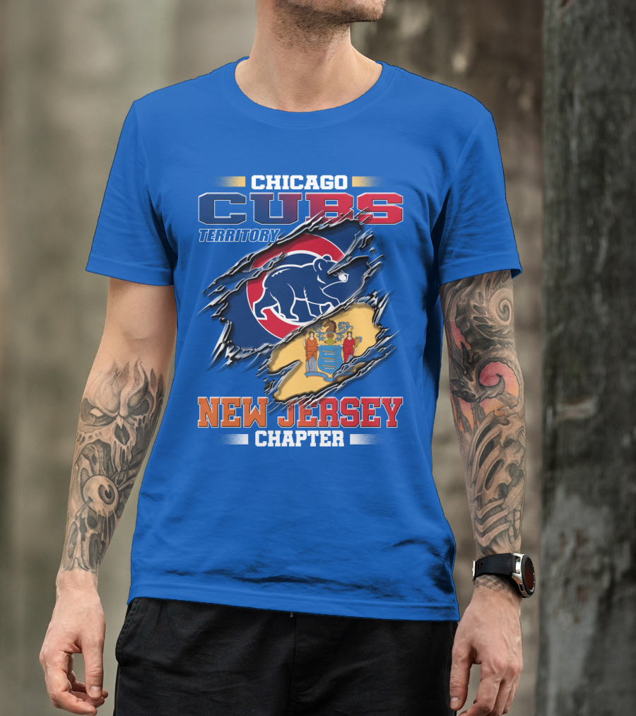 Chicago Cubs Territory New Jersey Chapter T-Shirt