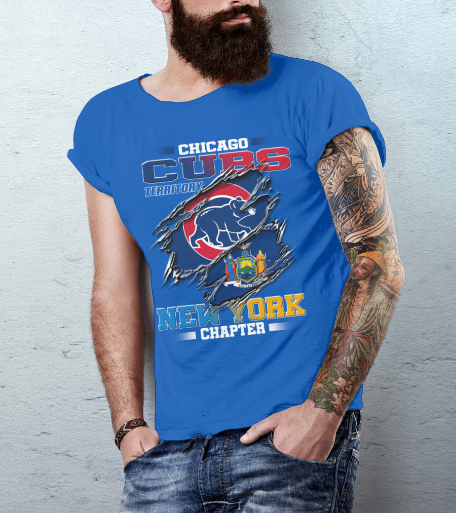 Chicago Cubs Territory New York Chapter T-Shirt