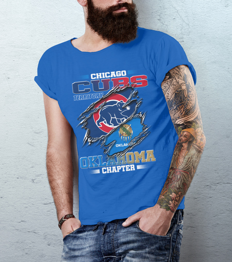 Chicago Cubs Territory Oklahoma Chapter T-Shirt