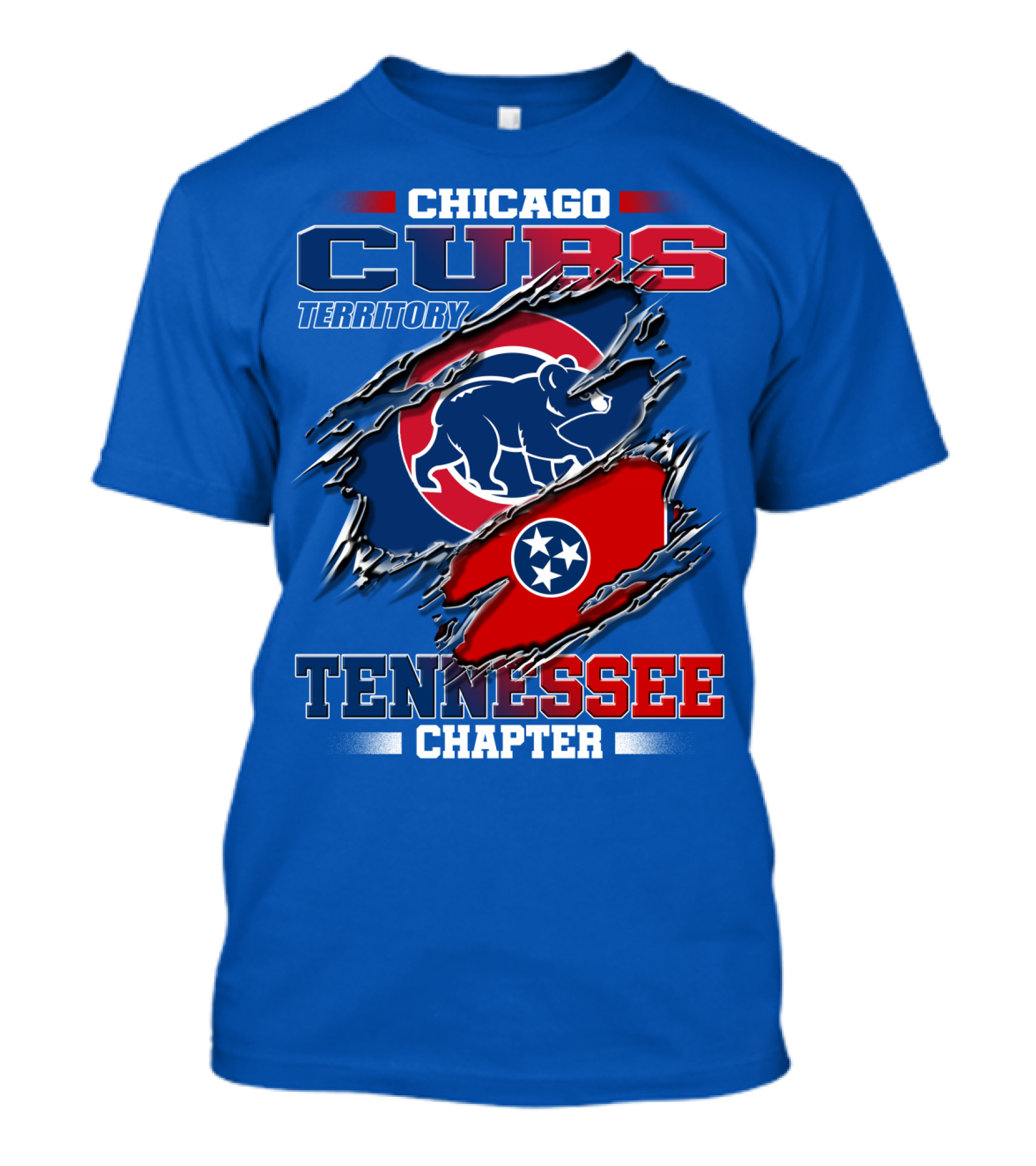 Chicago Cubs Territory Tennessee Chapter T-Shirt