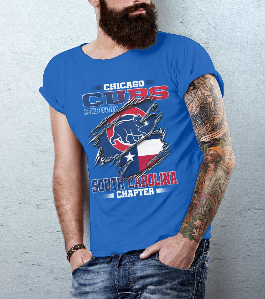 Chicago Cubs Territory South Carolina Chapter T-Shirt