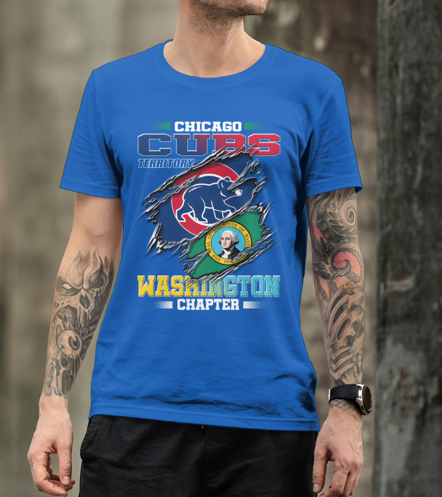 Chicago Cubs Territory Washington Chapter T-Shirt