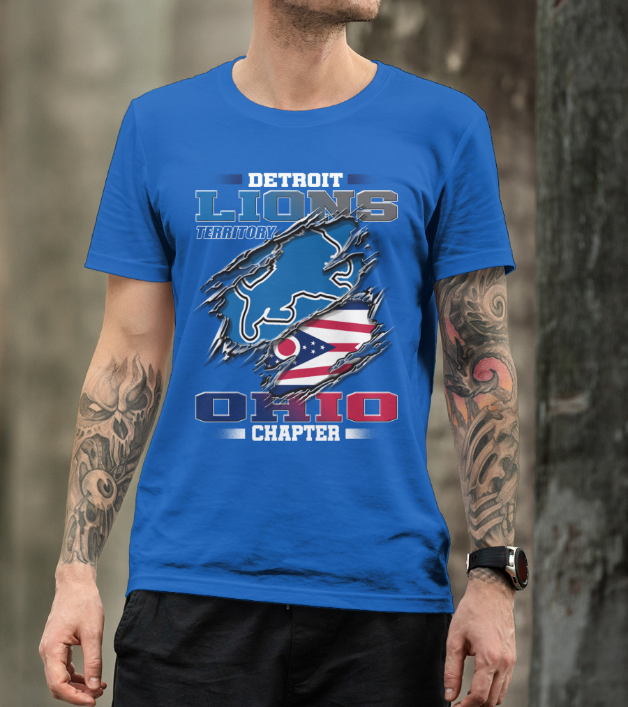 Detroit Lions Territory Ohio Chapter T-Shirt