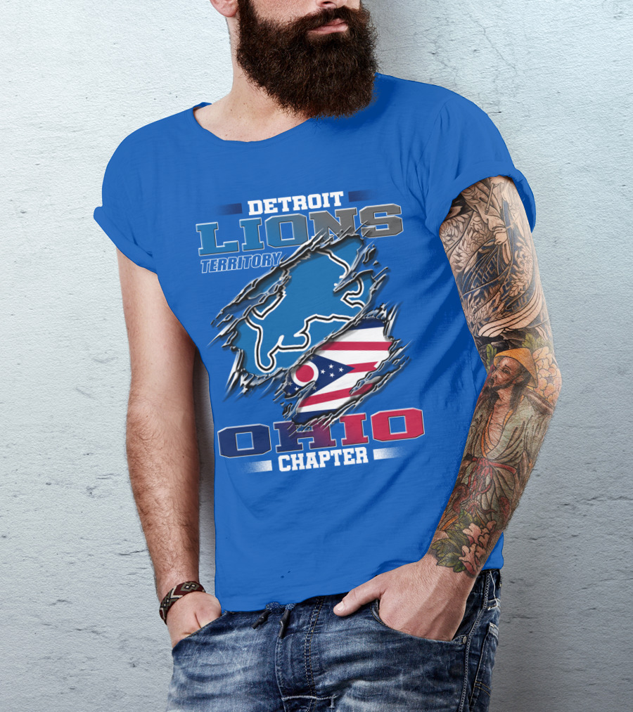 Detroit Lions Territory Ohio Chapter T-Shirt