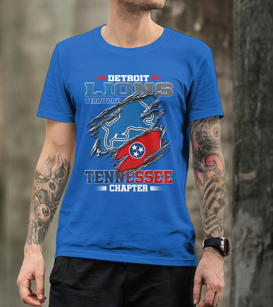 Detroit Lions Territory Tennessee Chapter T-Shirt