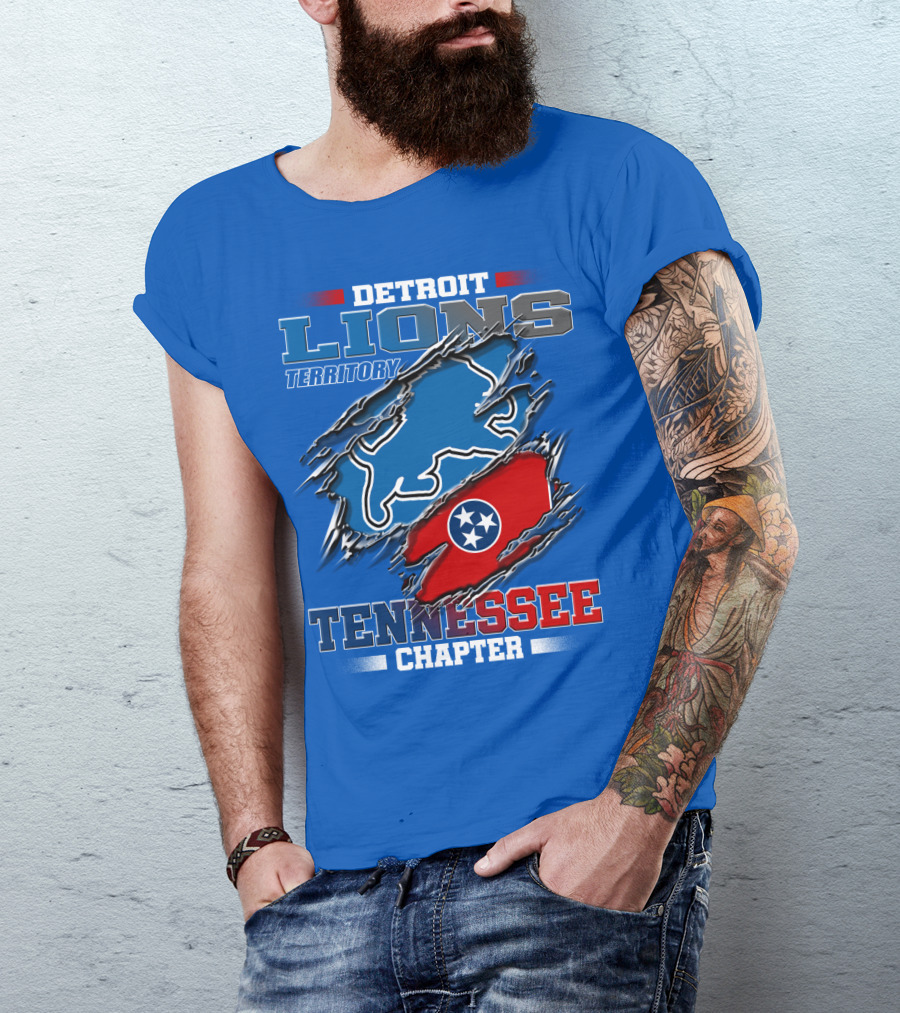Detroit Lions Territory Tennessee Chapter T-Shirt