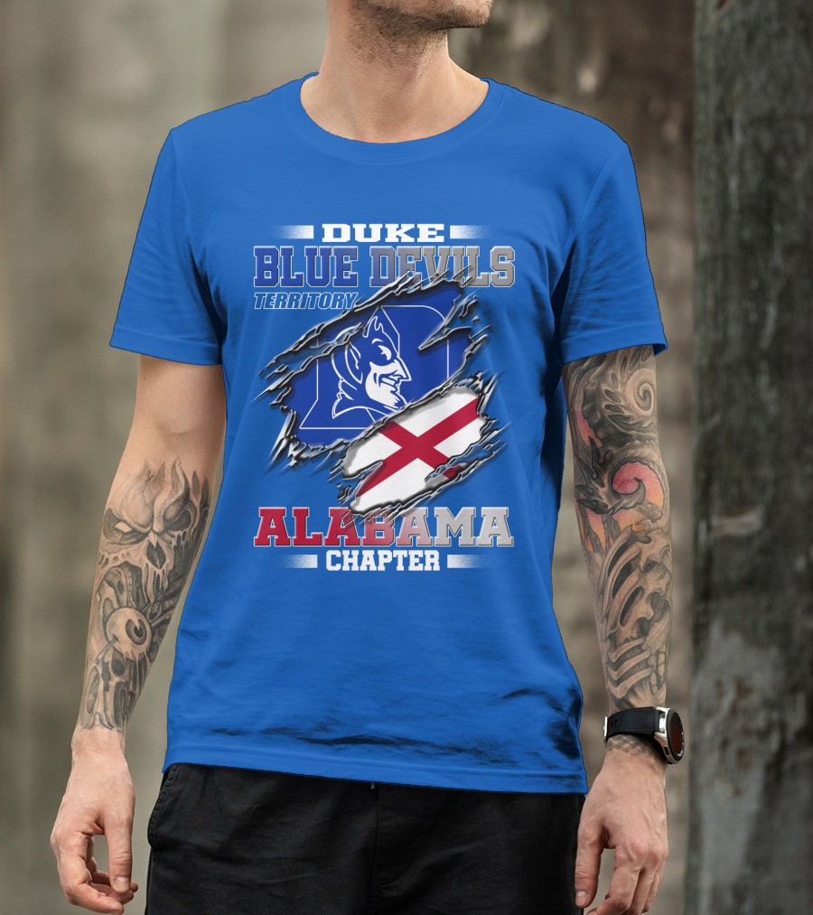 Duke Blue Devils Territory Alabama Chapter T-Shirt