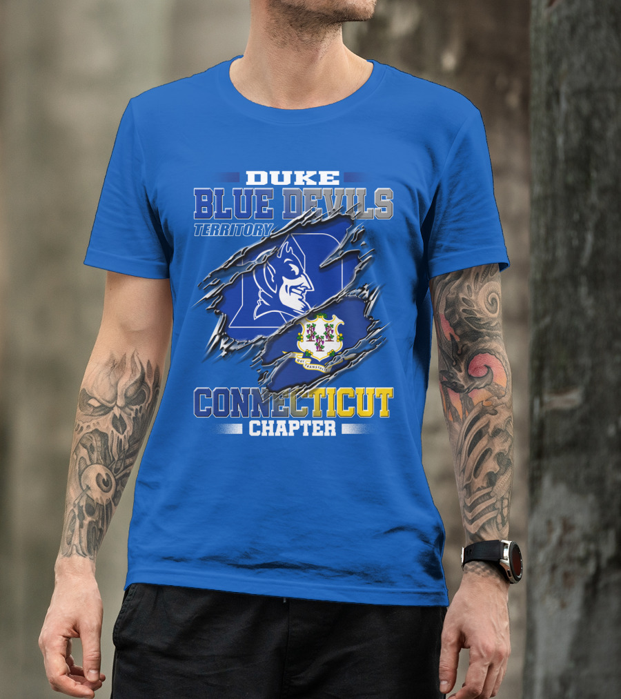Duke Blue Devils Territory Connecticut Chapter T-Shirt