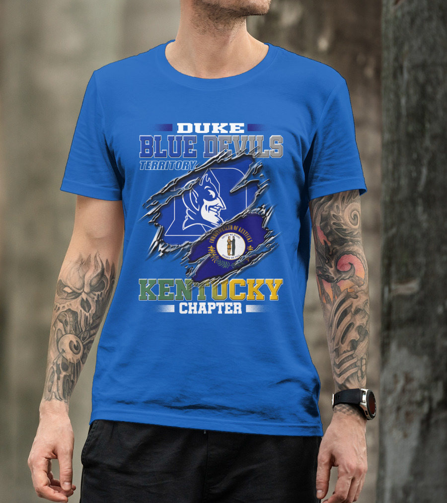 Duke Blue Devils Territory Kentucky Chapter T-Shirt