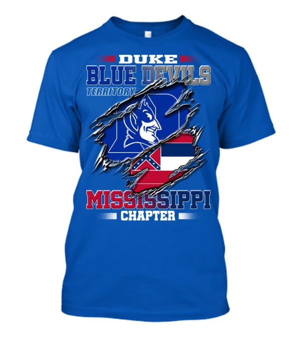 Duke Blue Devils Territory Mississippi Chapter T-Shirt