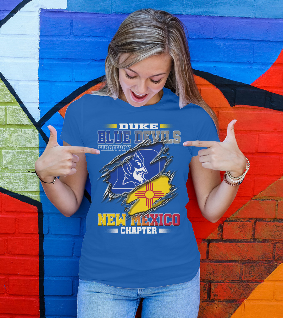 Duke Blue Devils Territory New Mexico Chapter T-Shirt