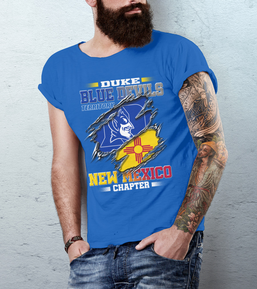 Duke Blue Devils Territory New Mexico Chapter T-Shirt