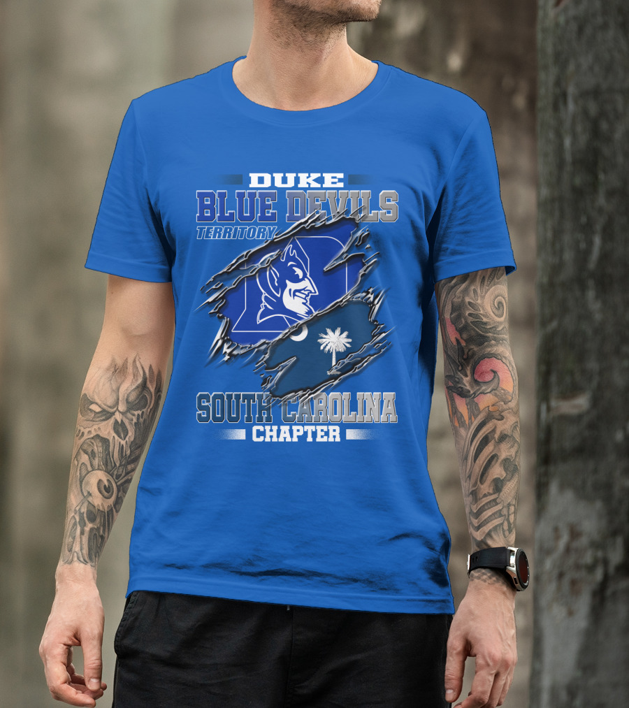 Duke Blue Devils Territory South Carolina Chapter T-Shirt