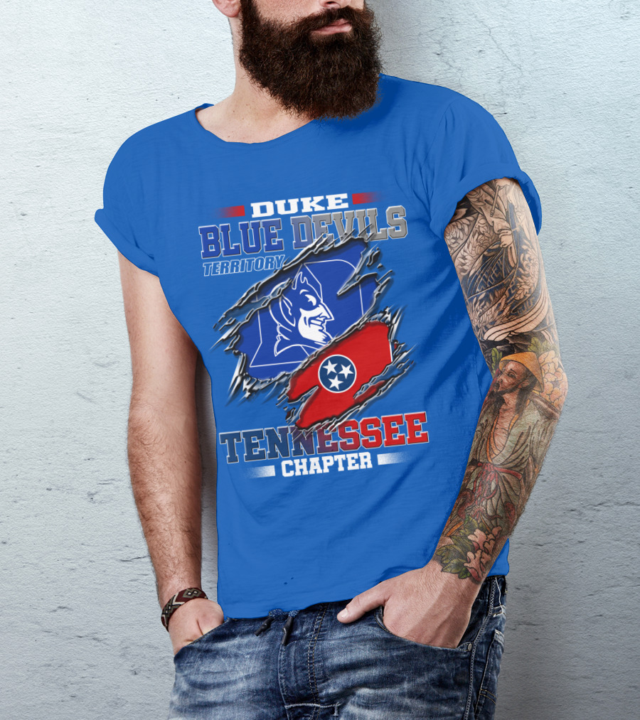 Duke Blue Devils Territory Tennessee Chapter T-Shirt