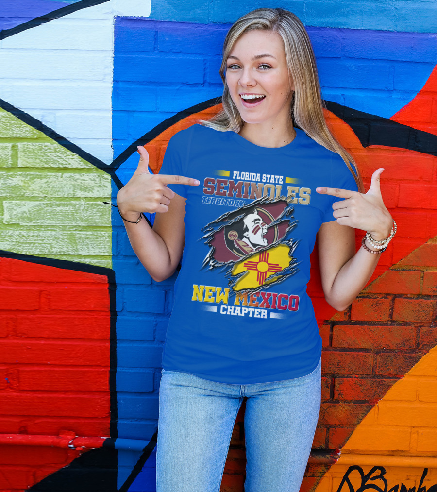 Florida State Seminoles Territory New Mexico Chapter T-Shirt