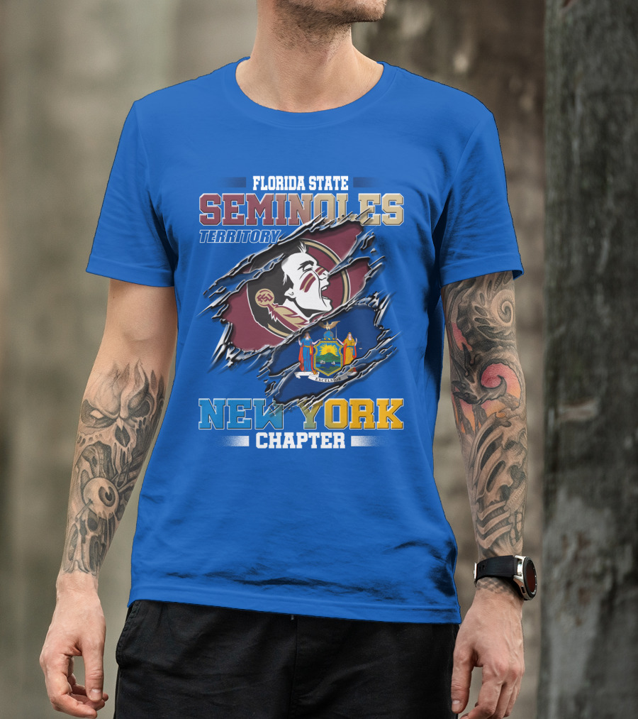 Florida State Seminoles Territory New York Chapter T-Shirt
