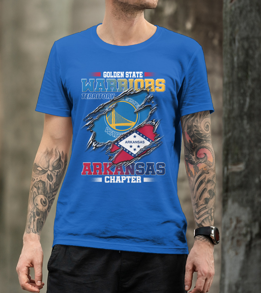 Golden State Warriors Territory Arkansas Chapter T-Shirt
