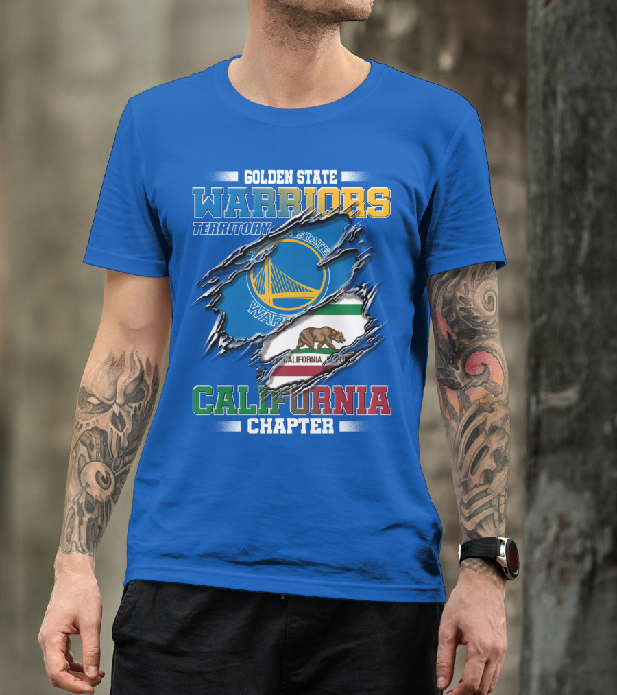 Golden State Warriors Territory California Chapter T-Shirt